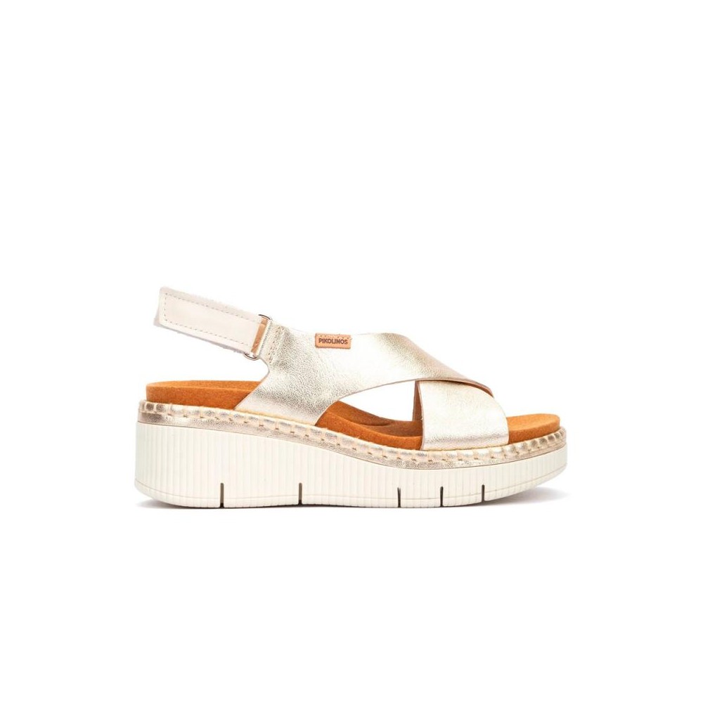 Cuñas Pikolinos W0k-0606 Mujer Oro