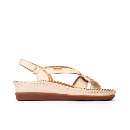 Sandalias Planas Pikolinos W8k-1839 Mujer Beig