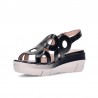 Cuñas Wonders 8282 Mujer Negro