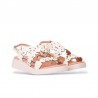 Sandalias Planas Wonders 6551 Mujer Beig
