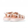 Sandalias Planas Wonders 6551 Mujer Beig