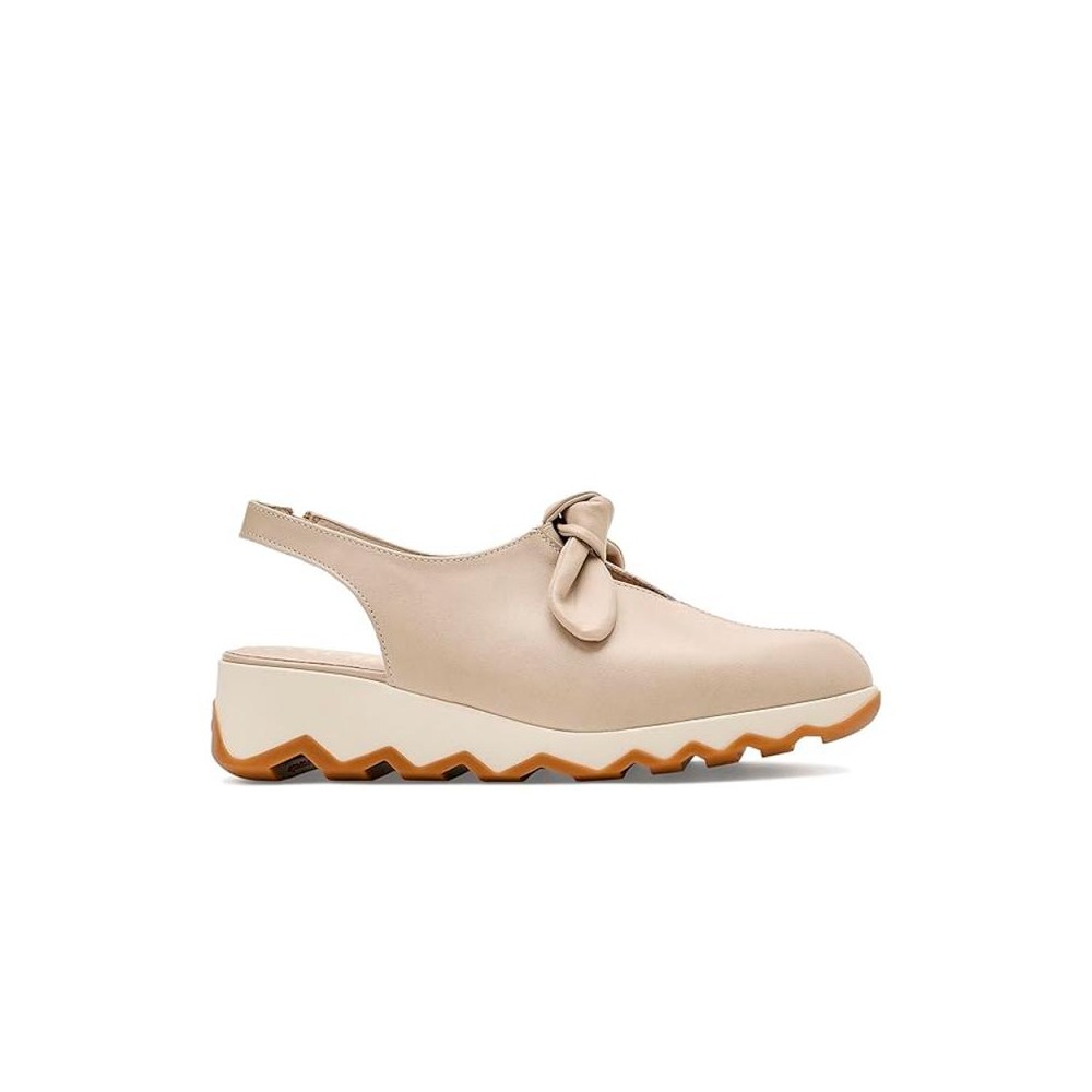 Zapatos Planos Wonders 7602 Mujer Beig