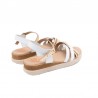 Sandalias Planas Porronet 3278 Mujer Blanco