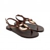 Sandalias Planas Porronet 3218 Mujer Moka