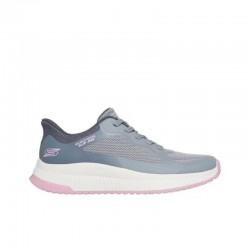 Sneakers Skechers Bobs Squad 4 - Staple Look Mujer Gris