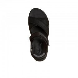 Sandalias Planas Skechers Arch Fit 2.0 - Feelin´bright Mujer Negro