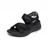 Sandalias Planas Skechers Arch Fit 2.0 - Feelin´bright Mujer Negro