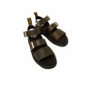 Sandalias Planas Dr. Martens Gryphon Mujer Kaki