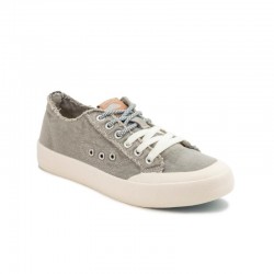 Zapatillas Lona Natural World 9035 Mujer Gris