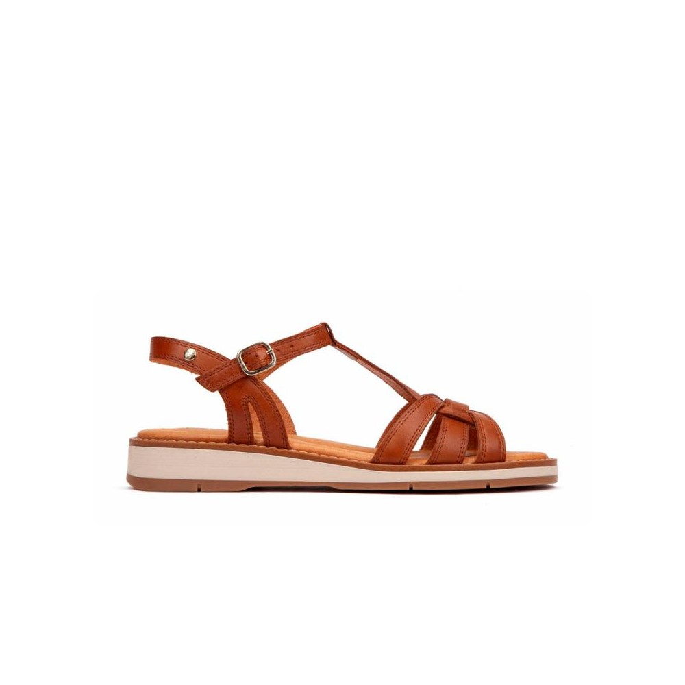 Sandalias Planas Pikolinos W9b-0798 Mujer Cuero