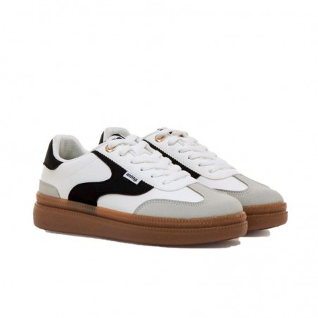 Sneakers Mustang 60956 Mujer Blanco-negro