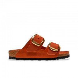 Sandalias Bio Birkenstock Arizona Big Buckle Mujer Naranja