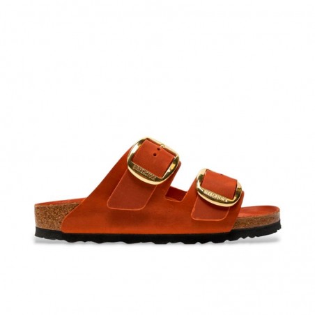 Sandalias Bio Birkenstock Arizona Big Buckle Mujer Naranja