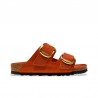Sandalias Bio Birkenstock Arizona Big Buckle Mujer Naranja