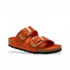 Sandalias Bio Birkenstock Arizona Big Buckle Mujer Naranja