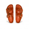 Sandalias Bio Birkenstock Arizona Big Buckle Mujer Naranja