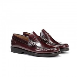 Zapatos de Vestir Fluchos F0047 Hombre Burdeos