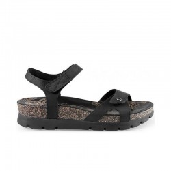 Sandalias Planas Panama Jack Sulia Mujer Negro