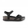 Sandalias Planas Panama Jack Sulia Mujer Negro