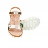 Sandalias Planas Panama Jack Sulia Mujer Oro