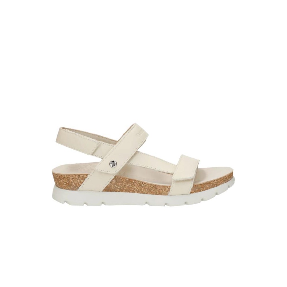 Sandalias Planas Panama Jack Selma Mujer Taupe