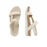 Sandalias Planas Panama Jack Selma Mujer Taupe