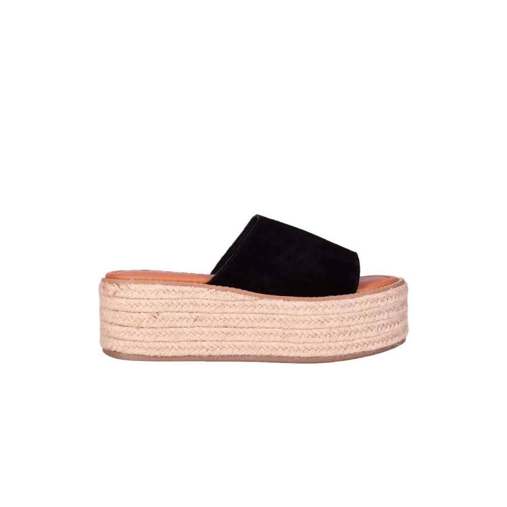 Sandalias Planas Chika10 Bonna 26 Mujer Negro