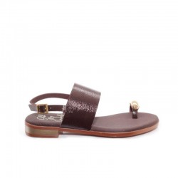 Sandalias Planas Oh My Sandals 5862 Mujer Marron