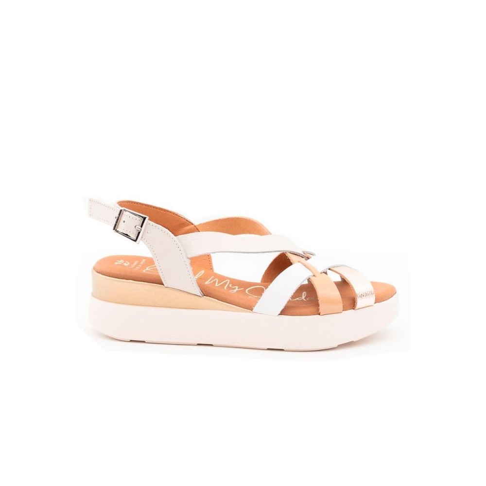 Cuñas Oh My Sandals 5960 Mujer Hielo