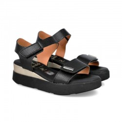 Cuñas Oh My Sandals 5965 Mujer Negro