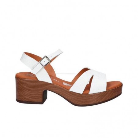 Sandalias de Tacón Oh My Sandals 5921 Mujer Blanco