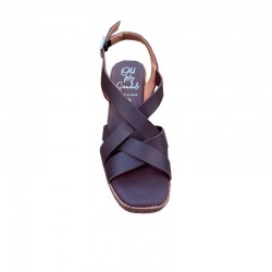 Sandalias de Tacón Oh My Sandals 5938 Mujer Marron
