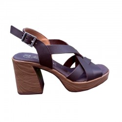 Sandalias de Tacón Oh My Sandals 5938 Mujer Marron