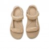 Sandalias Planas Mujer Mustang 60804 Beig
