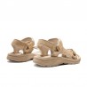 Sandalias Planas Mujer Mustang 60804 Beig