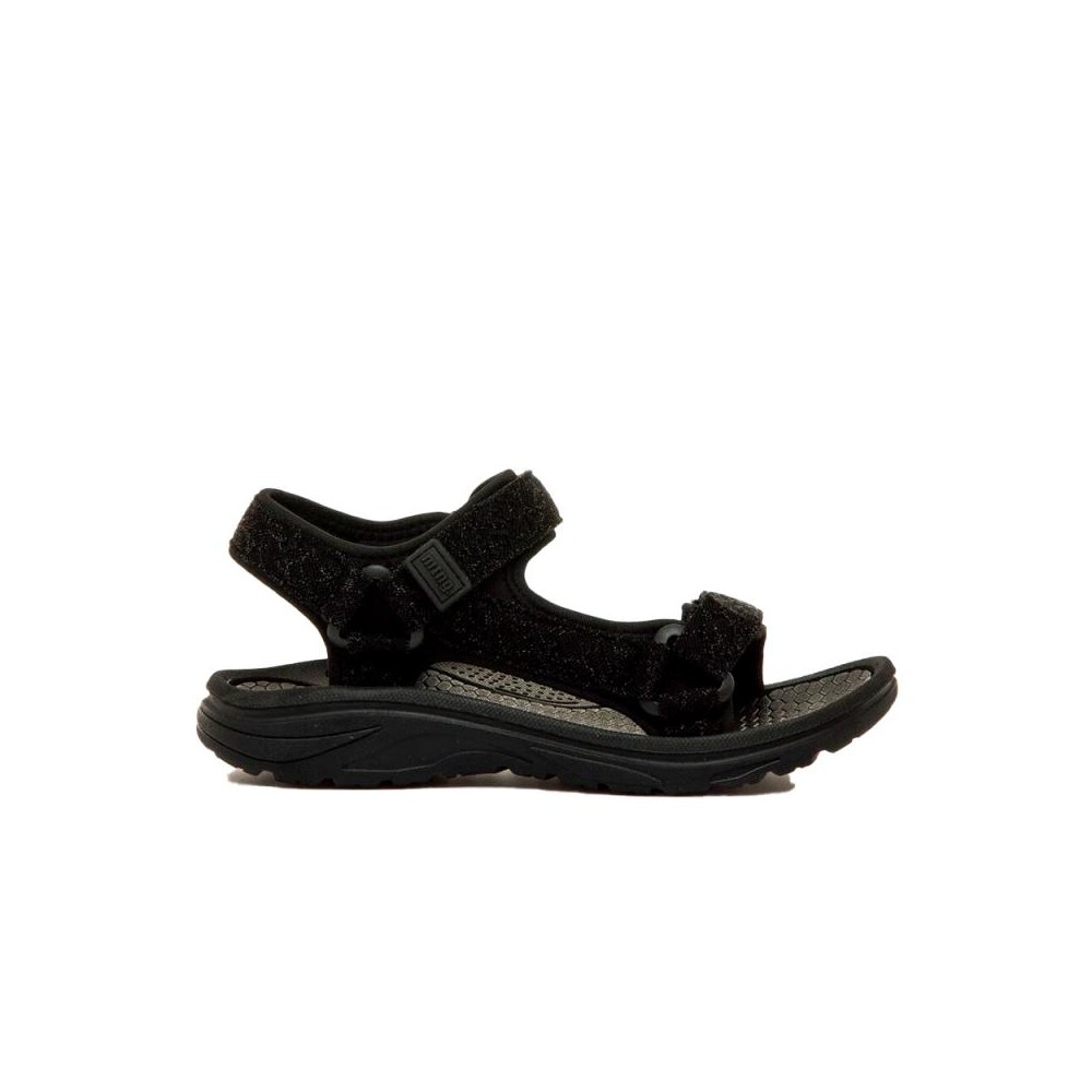 Sandalias Planas Mujer Mustang 60804 Negro