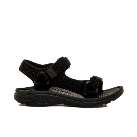 Sandalias Planas Mujer Mustang 60804 Negro