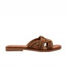 Sandalias Planas Mujer Mustang 55560 Cuero