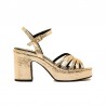 Sandalias de Tacón Mujer Mustang 56646 Oro