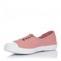 Zapatillas Lona Victoria Inglesa Lona Drec Mujer Rosa