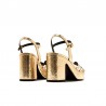 Sandalias de Tacón Mujer Mustang 56646 Oro