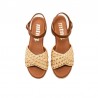 Cuñas de Esparto Mujer Mustang 59553 Oro