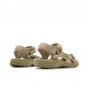 Sandalias Planas Mujer Mustang 60804 Kaki