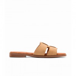 Sandalias Planas Oh My Sandals 5823 Mujer Arena