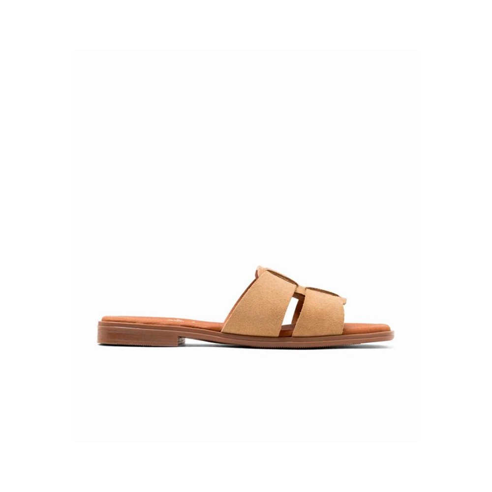 Sandalias Planas Oh My Sandals 5823 Mujer Arena