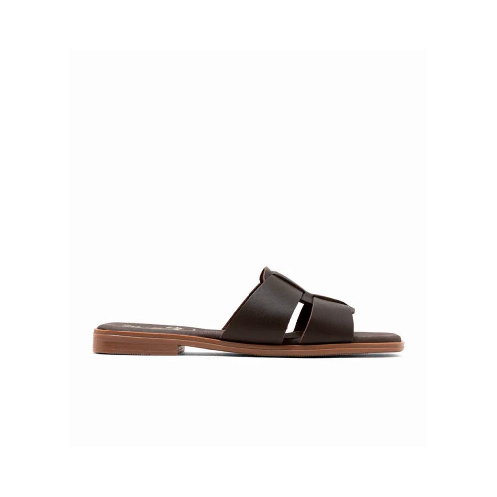 Sandalias Planas Oh My Sandals 5823 Mujer Marron