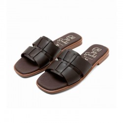 Sandalias Planas Oh My Sandals 5823 Mujer Marron