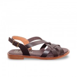 Sandalias Planas Oh My Sandals 5833 Mujer Marron