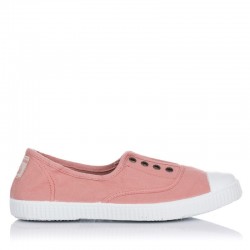Zapatillas Lona Victoria Inglesa Lona Drec Mujer Rosa