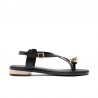 Sandalias Planas Oh My Sandals 5863 Mujer Negro